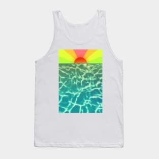 The sun and the sea - sun rise colors Tank Top